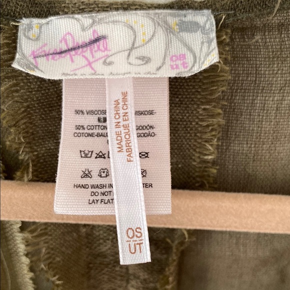 Free People Duster Kimono Cardigan Lagonlook Artsy - Picture 3 of 4